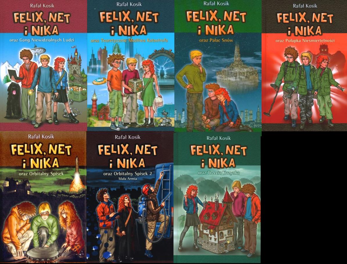 Felix Net I Nika Oraz Gang Niewidzialnych Ludzi Wszyscy Bohaterowie